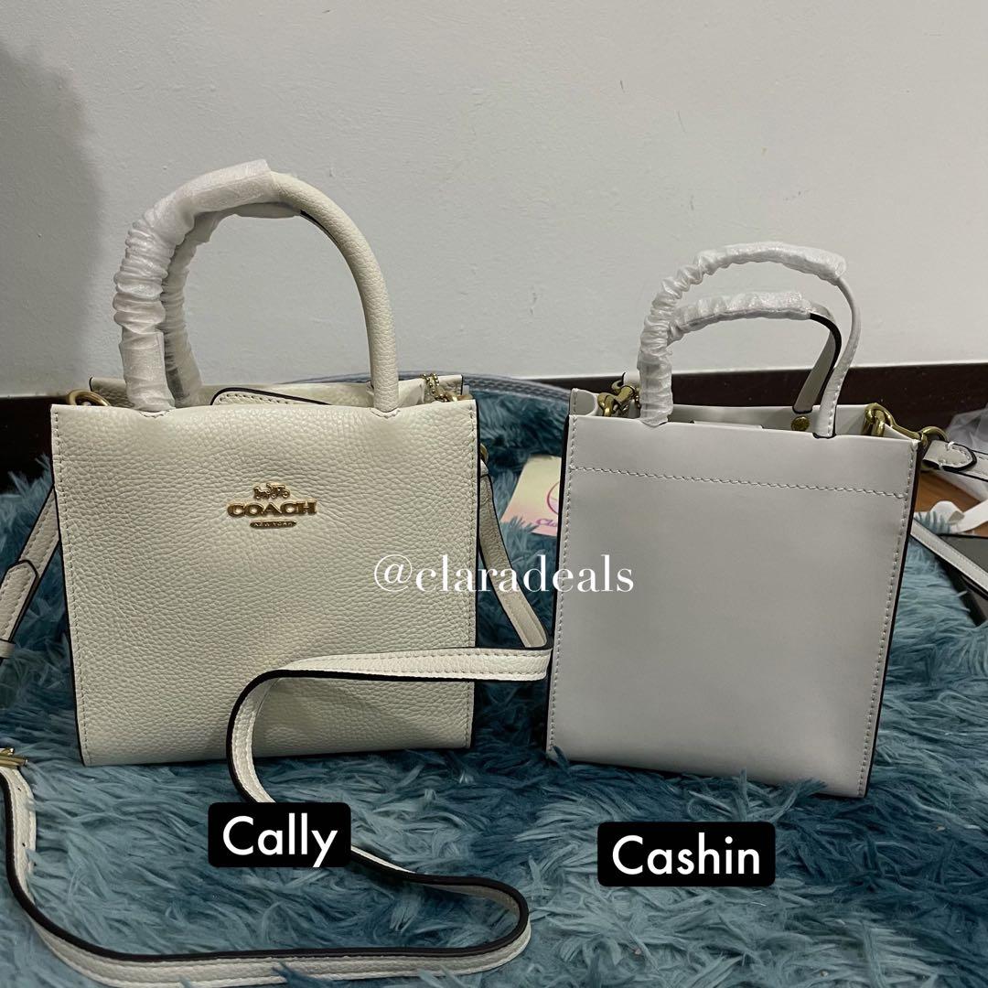 Difference between Coach Mini Cally & Coach Mini Cashin, Women's