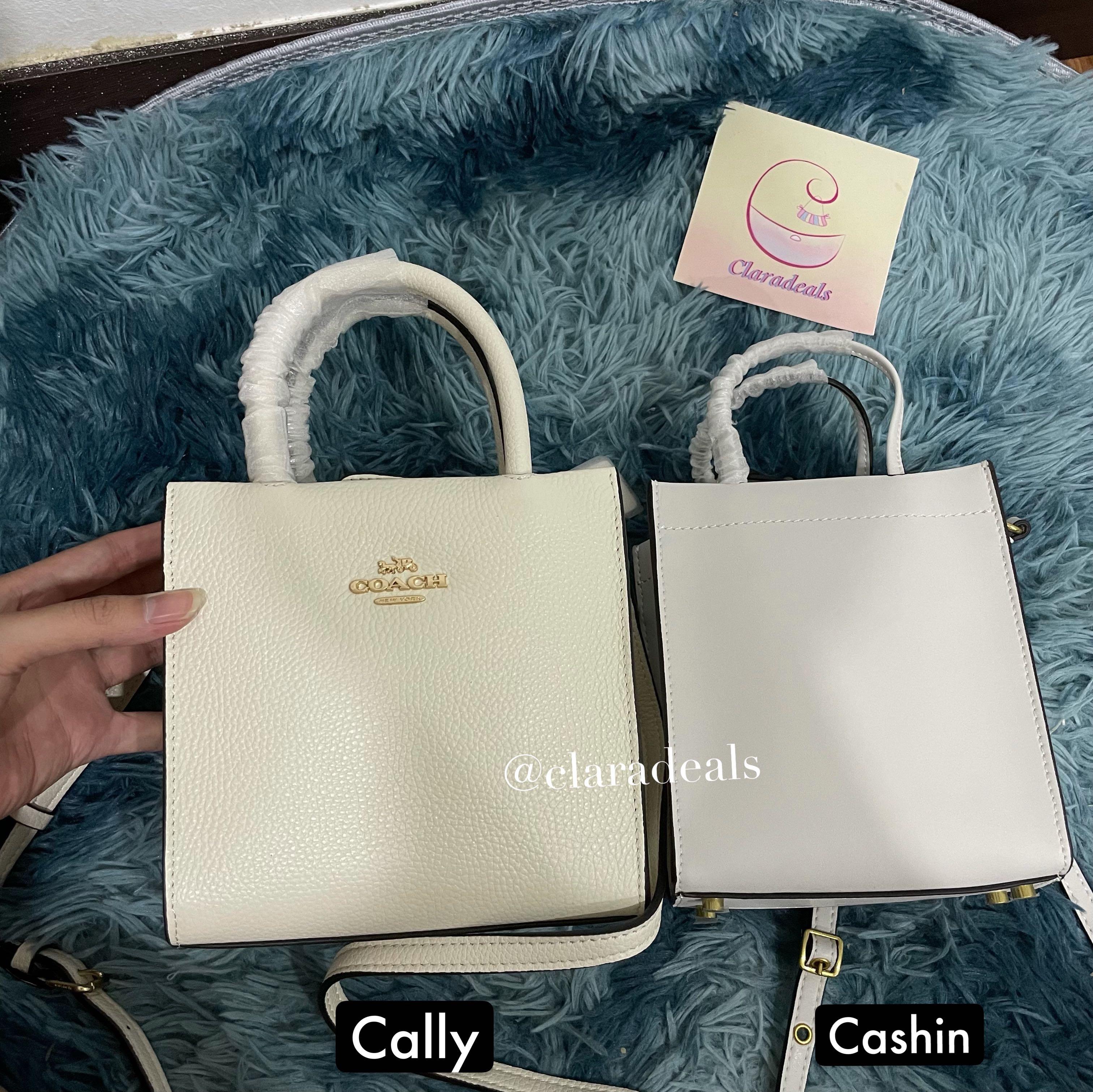 Difference between Coach Mini Cally & Coach Mini Cashin, Women's