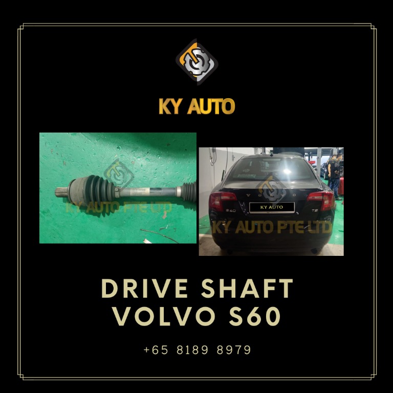 Drive Shaft Volvo S60 Driveshaft with Brand New CV Joint, Car
