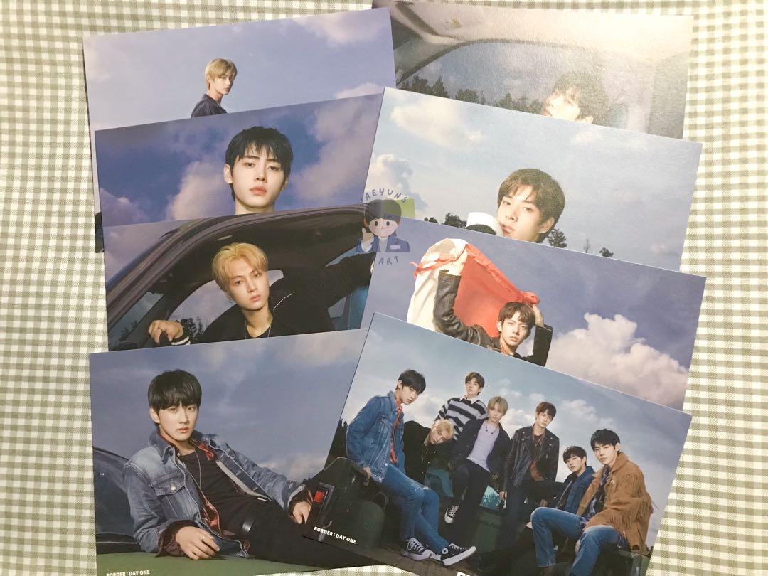 Enhypen Border Day One Dawn Ver Postcard Set Hobbies Toys Memorabilia Collectibles K Wave On Carousell