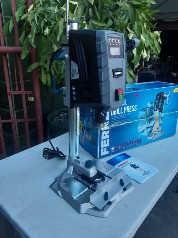 Ferrex Digital Drill Press 710W, Commercial & Industrial, Construction