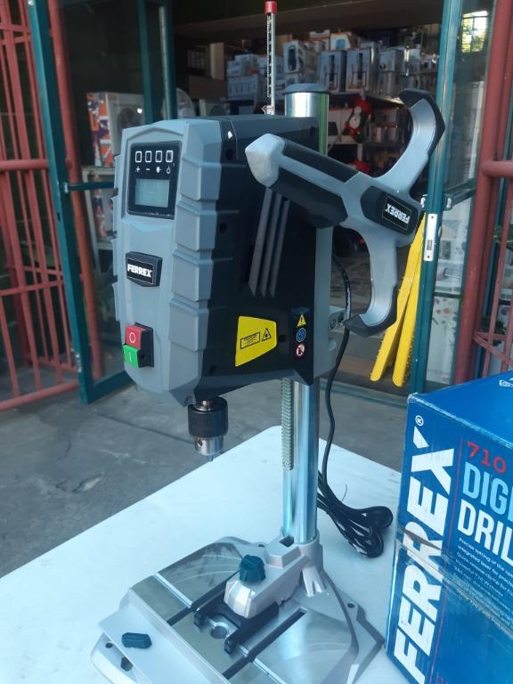 Ferrex Digital Drill Press 710W, Commercial & Industrial, Construction