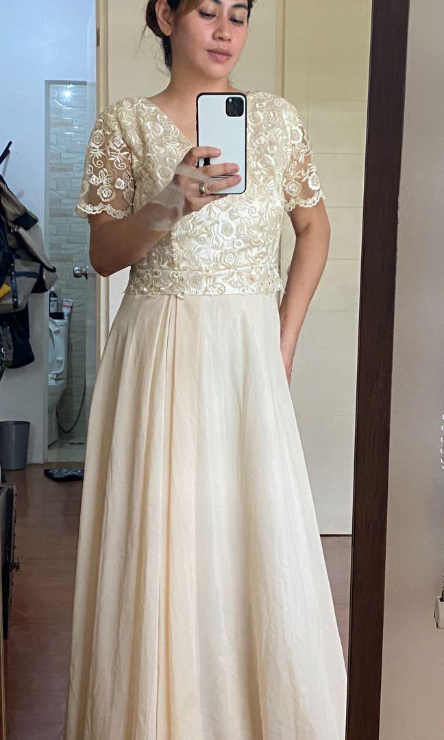 Formal gown long dress wedding guest sponsor mother of the bride