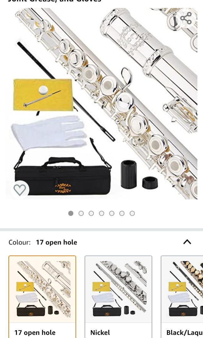 Glory flute intermediate, Hobbies & Toys, Music & Media, Musical Instruments on Carousell