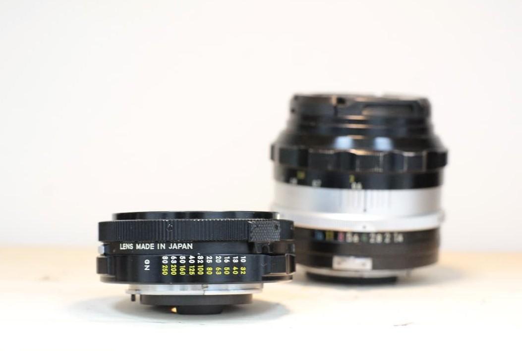罕有GN Auto Nikkor 45mm 2.8餅鏡Nikon F mount用超輕巧具收藏價值