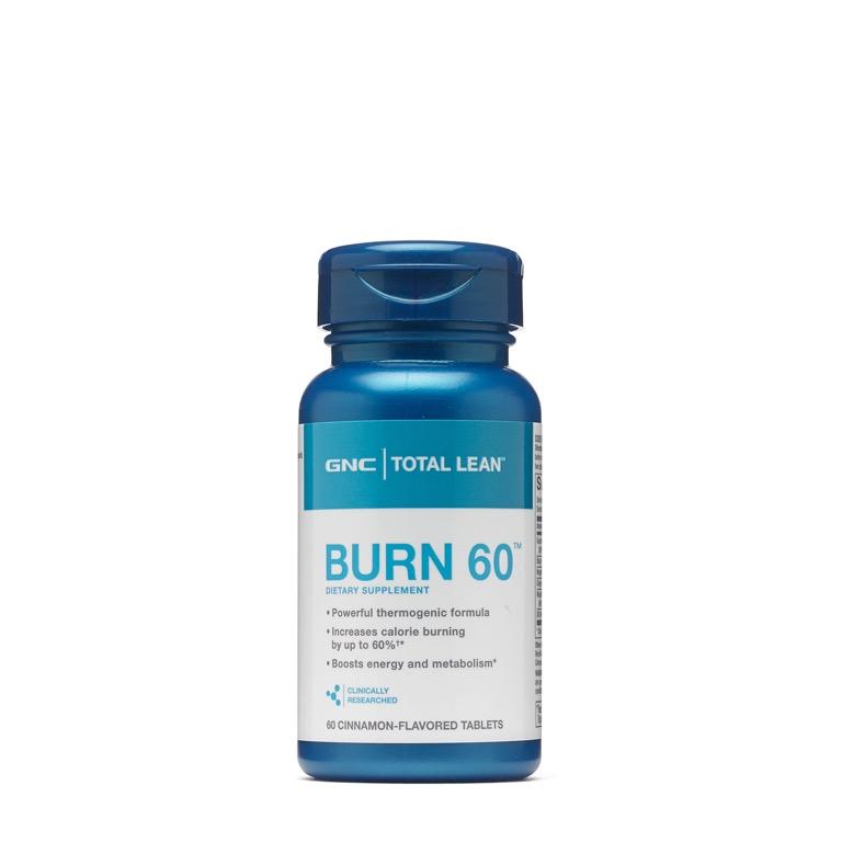 GNC Total Lean Burn 60 [60] cla L carnitine, , , -  - Carousell
