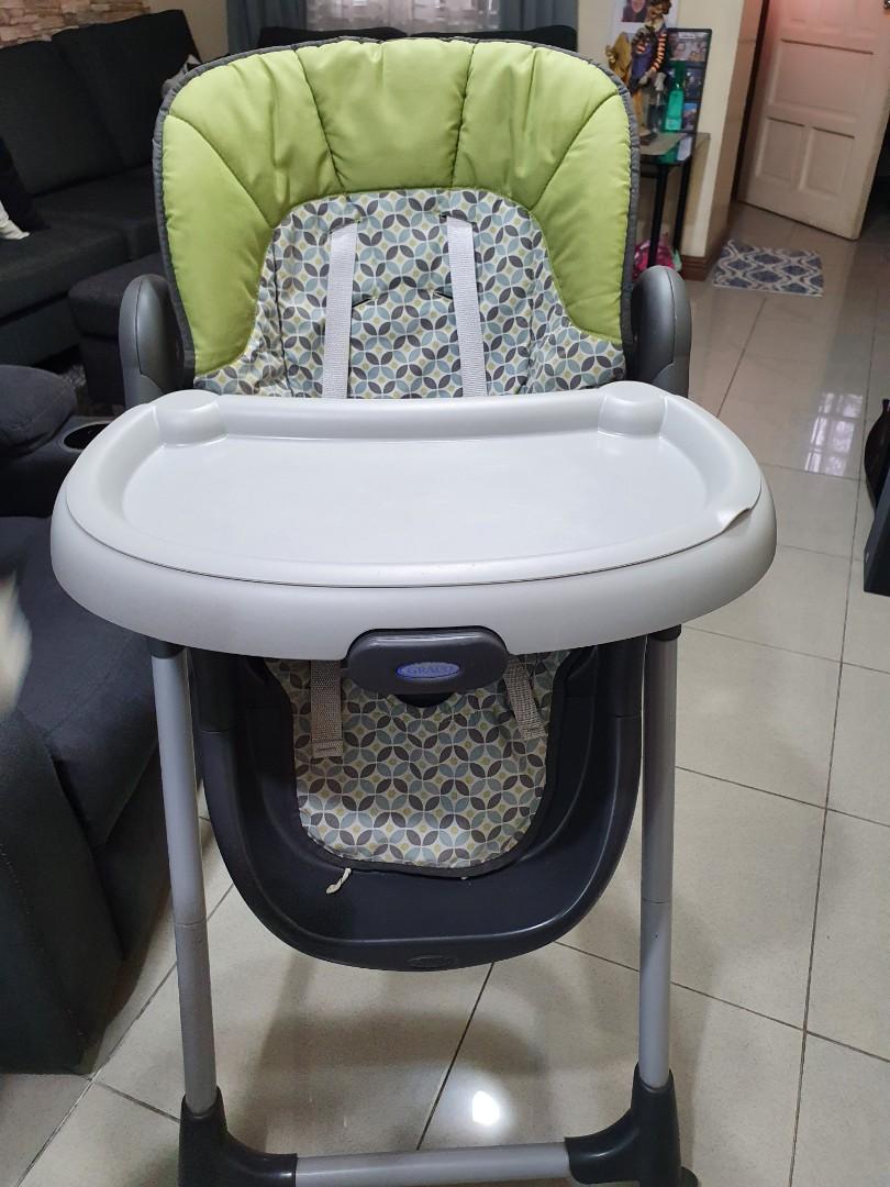 Graco high best sale chair table
