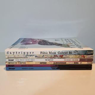 Graphic Novels [Deadly Class, Daytripper, Fables, American Vampire, The Wicked and the Divine] Comics