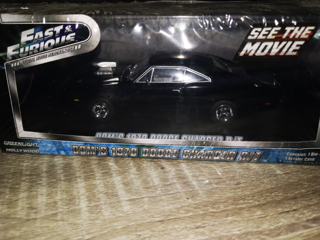 Greenlight fast and the furious dodge charger, Hobbies & Toys, Toys & Games  on Carousell