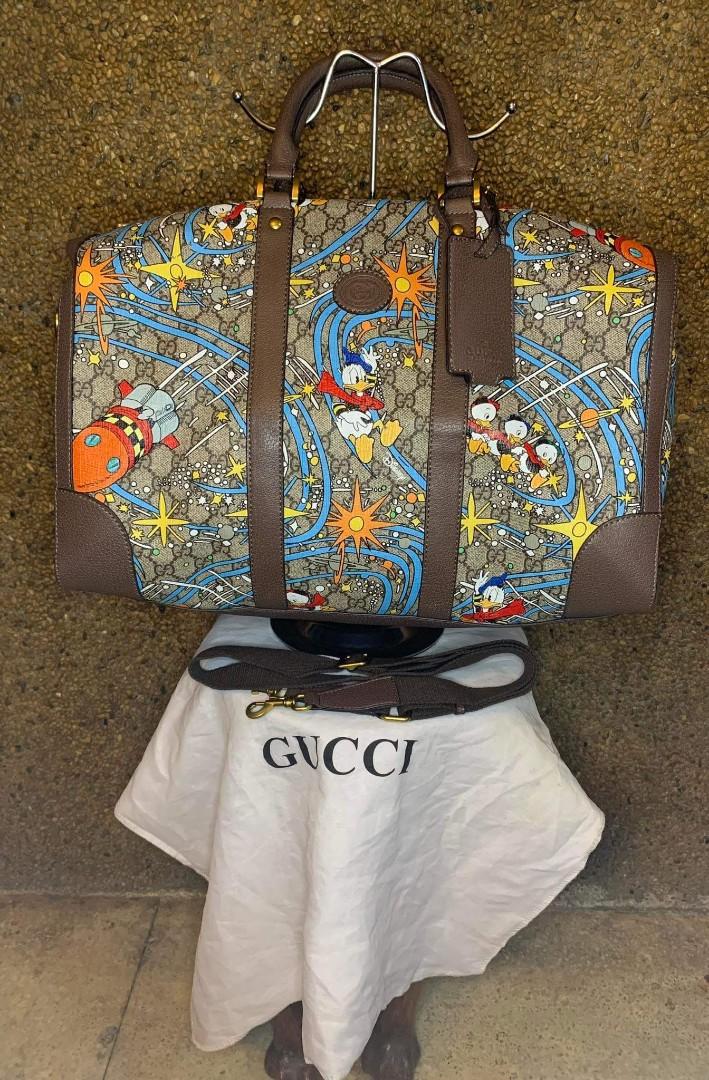 Gucci disney duffle bag deals