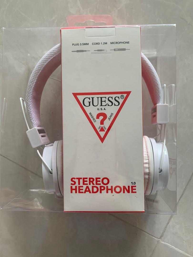Guess headphone, Audio, Headphones & Headsets on Carousell