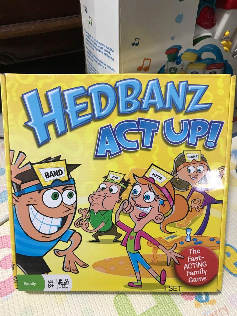 hedbanz act up game