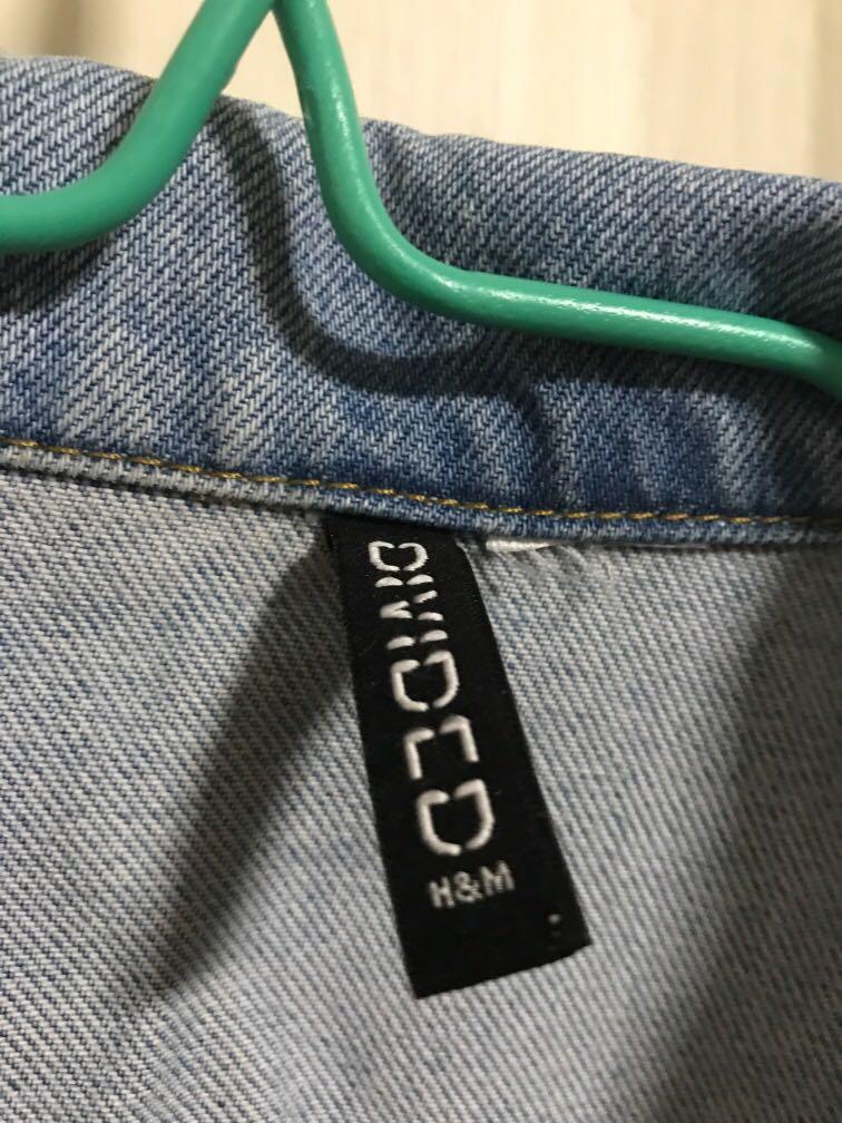 H&M DIVIDED Unisex Denim Jacket, Women's Fashion, Coats, Jackets and