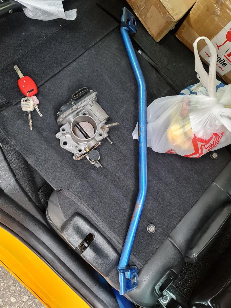 Honda fit jazz ge6 ge8 2 lower point strut bar, Car Accessories