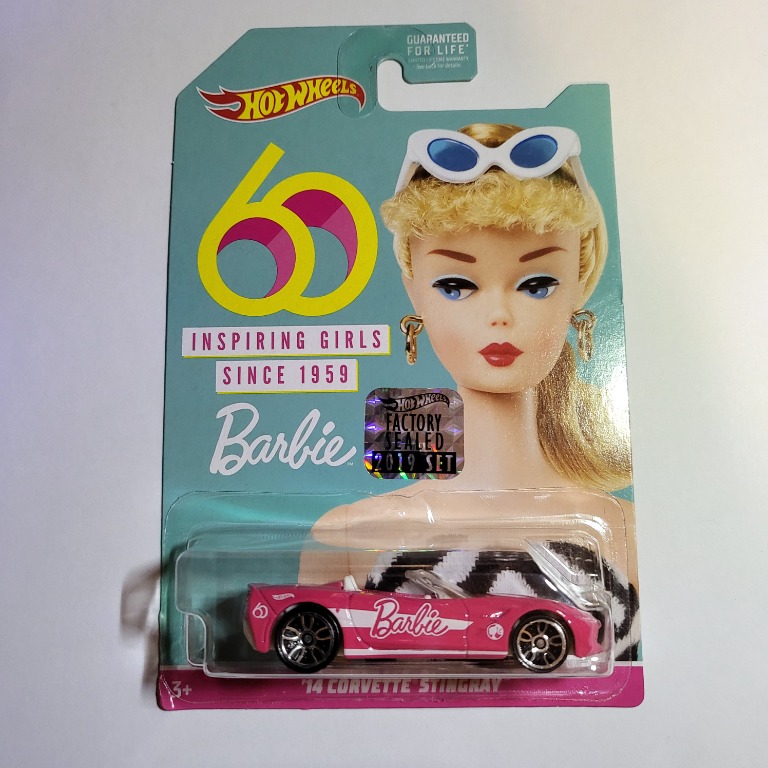 60th anniversary barbie hot wheels shop