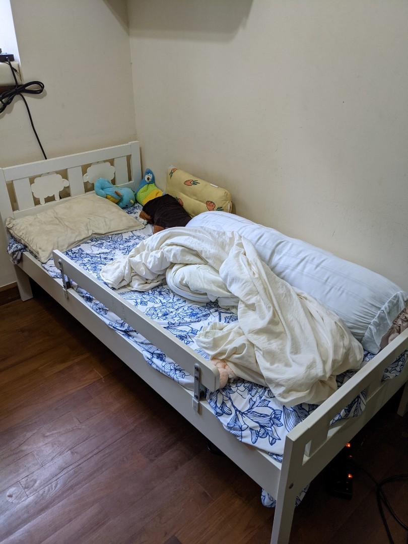 Ikea child bed n mattress, Furniture & Home Living, Furniture, Bed