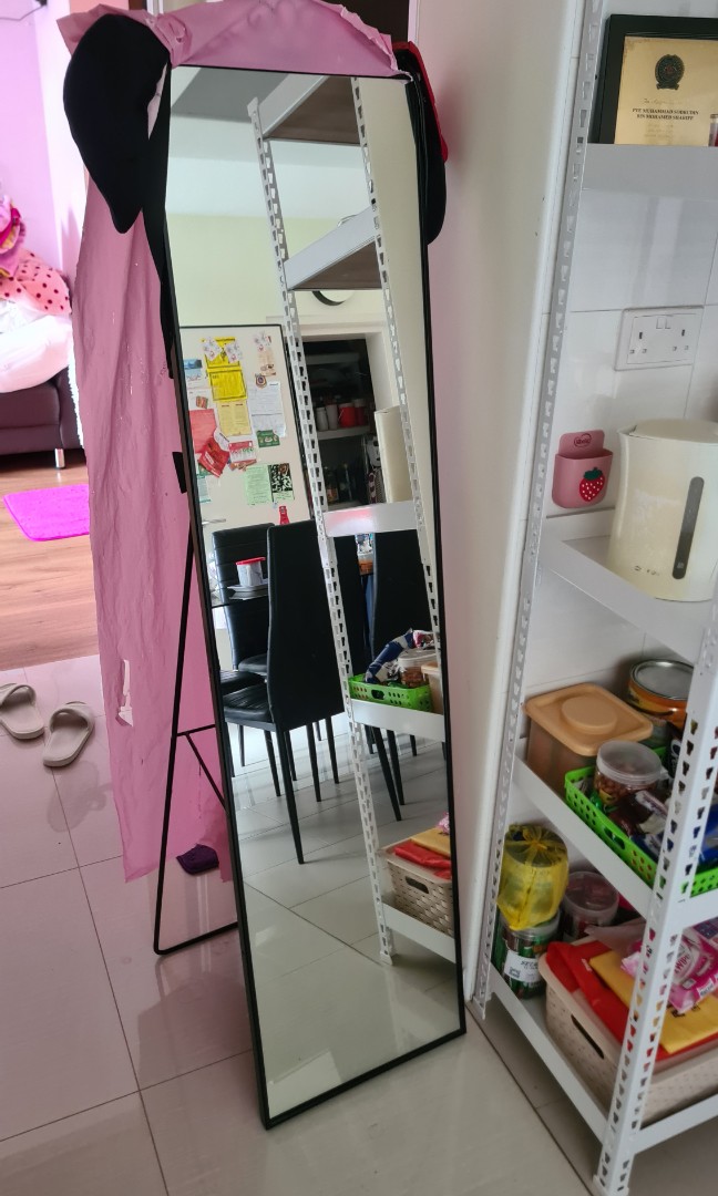 Ikea Standing mirror, Furniture & Home Living, Home Decor, Mirrors on