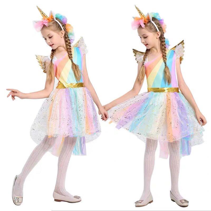Rainbow unicorn hotsell dress up