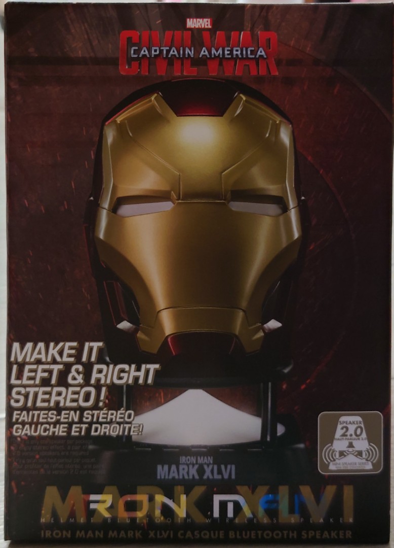 Bocina Inalámbrica Iron Man