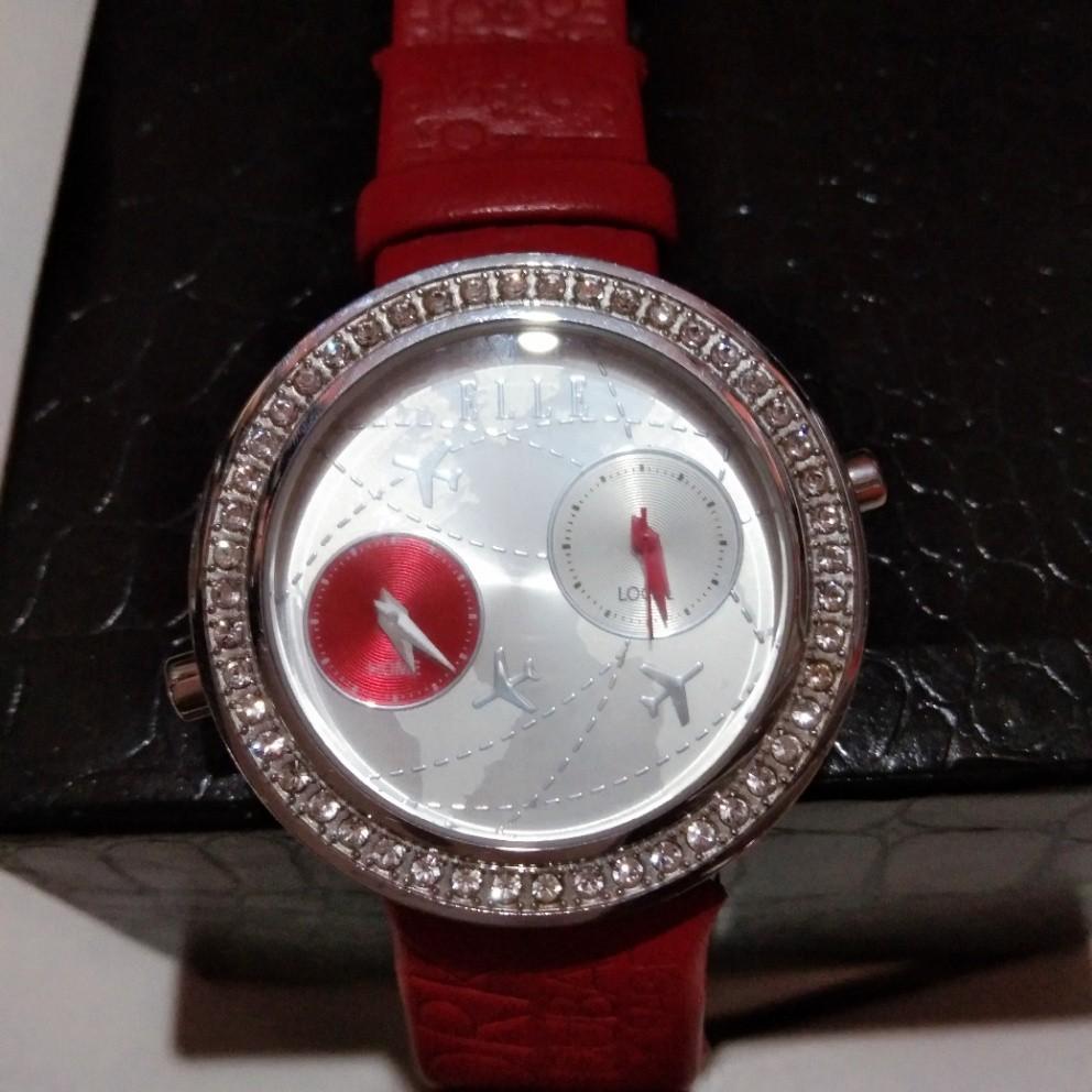Jam tangan Elle auntentic, Fesyen Wanita, Jam Tangan di Carousell