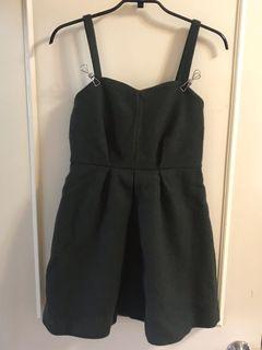 JILLSTUART羊毛心型領小洋裝