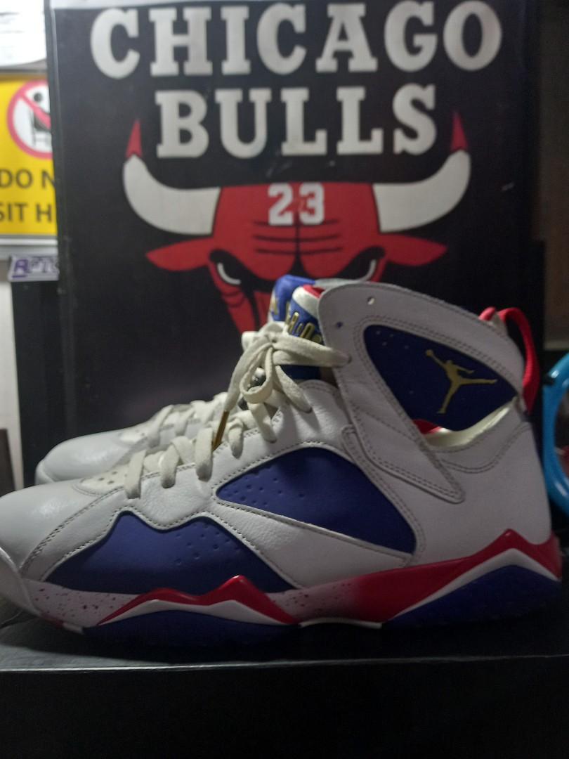 Jordan 7 Olympic MJ Signiture Shoes Gud us New Size 11.5US