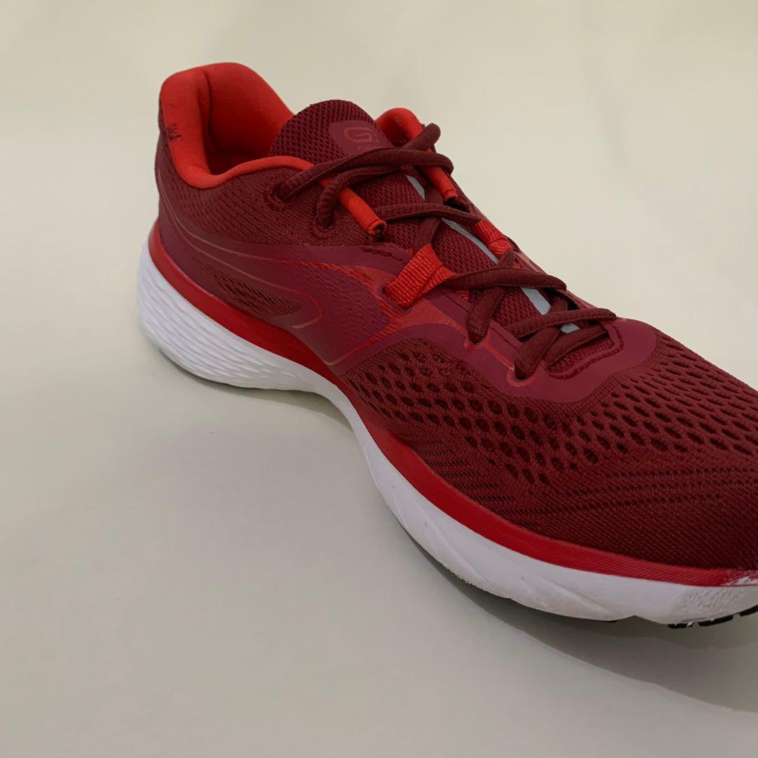 Kalenji Men Jogging Shoes Run Support Red, Men's Fashion, Footwear