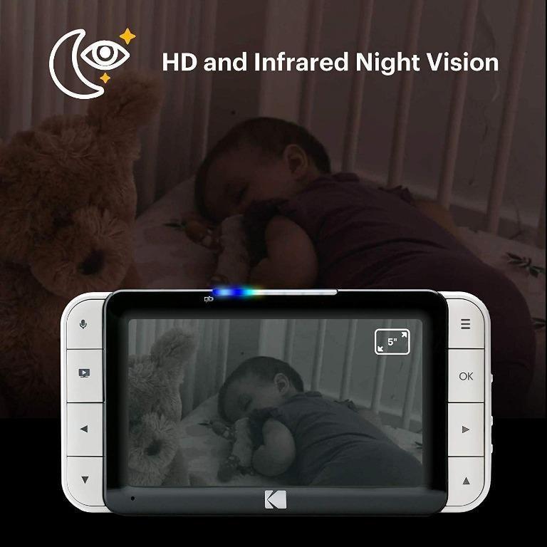 Kodak cherish c525 5 sales inch smart video baby monitor