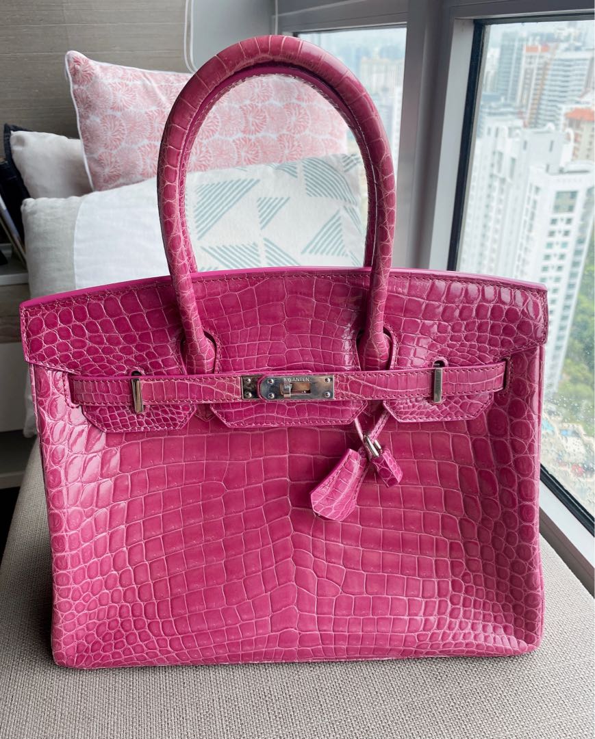 Kwanpen crocodile skin birkin bag, Luxury, Bags & Wallets on Carousell