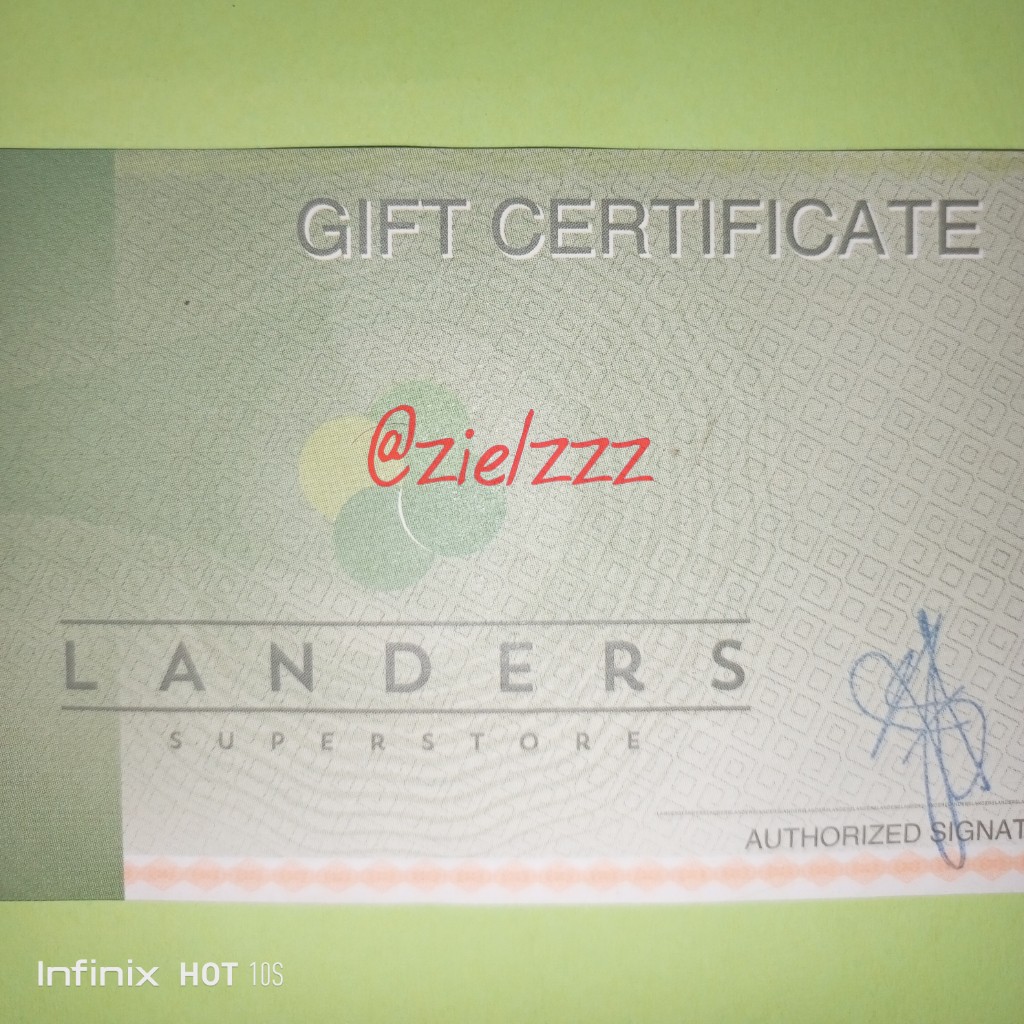 LANDERS Gift Certificate Community on Carousell