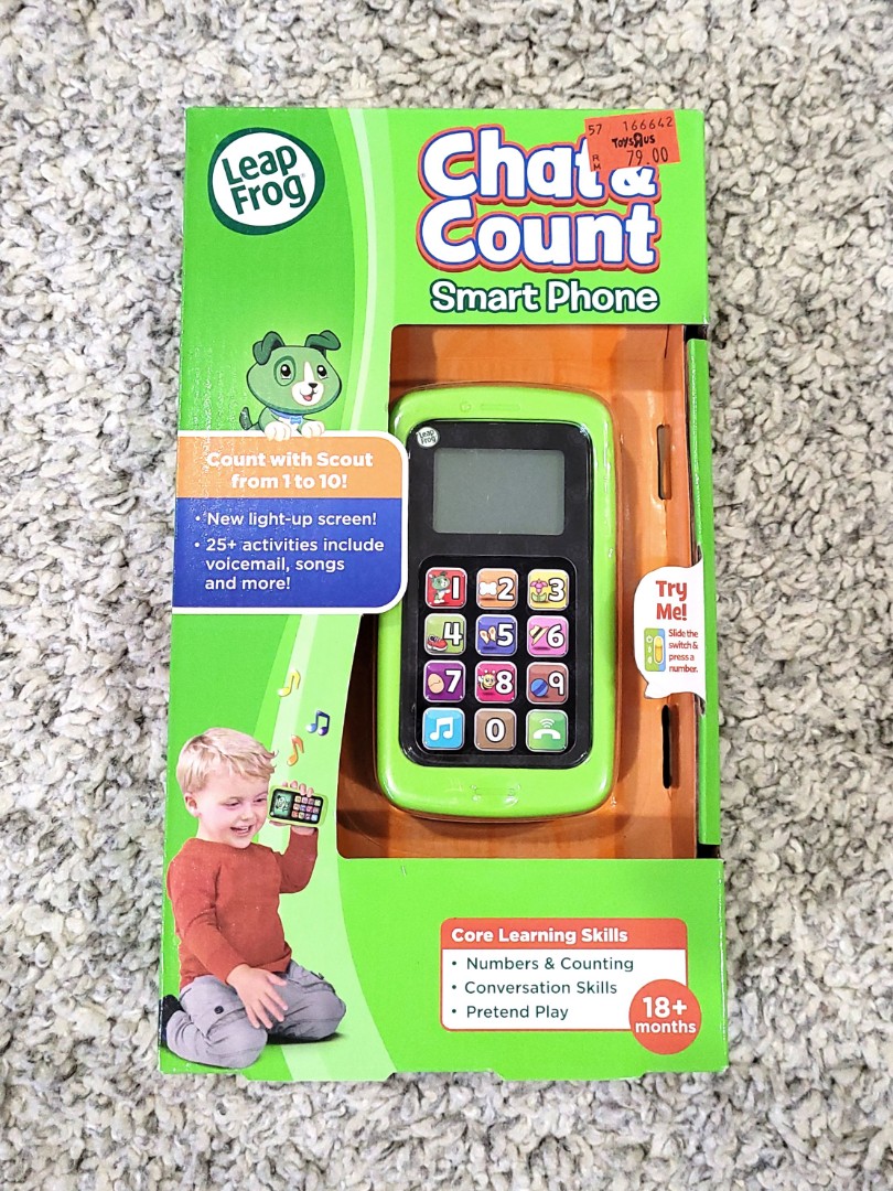 LeapFrog Chat Count Smart Phone Hobbies Toys Toys Games on