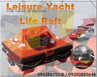 Leisure Liferaft Yacht Life Raft with valise or canister