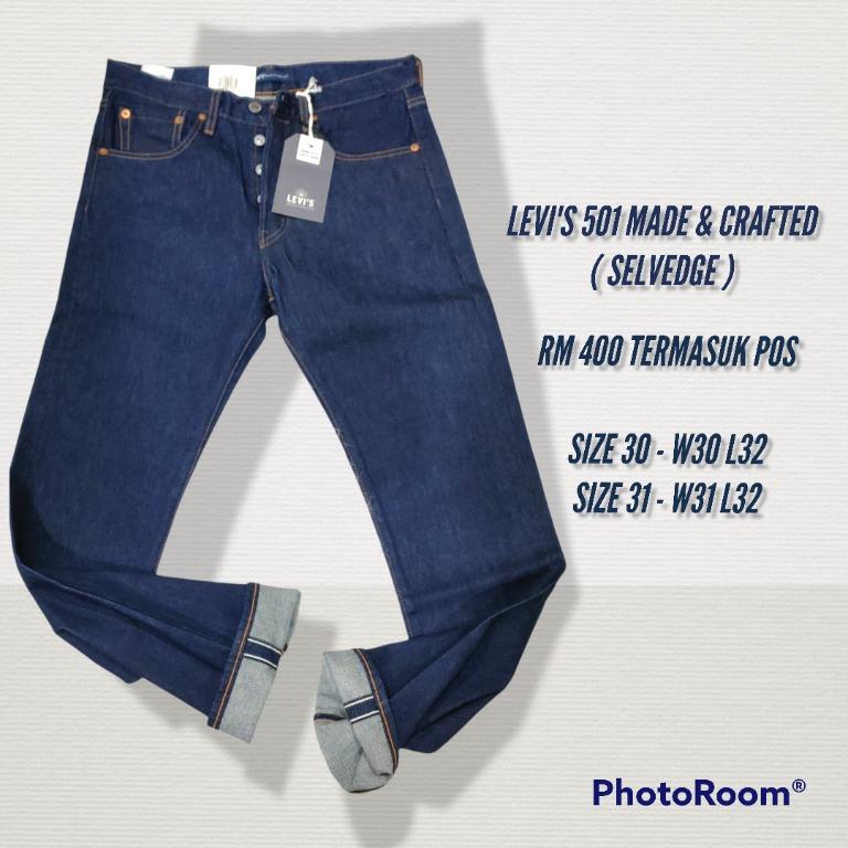 Levis 501 made & crafted top