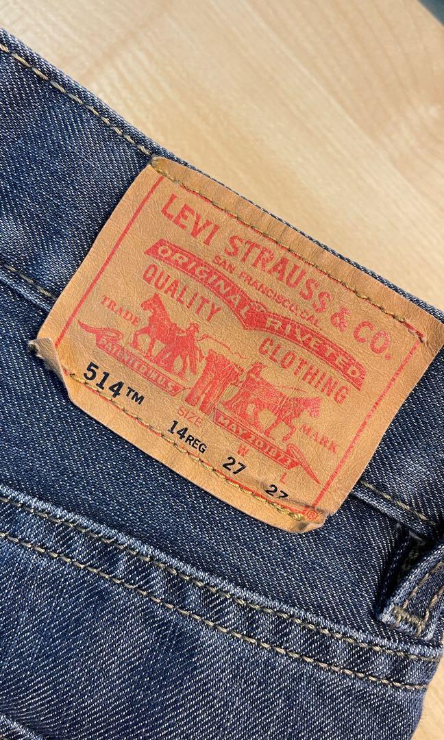 Levi's 514 Slim Straight, Men's Fashion, Bottoms, Jeans on Carousell