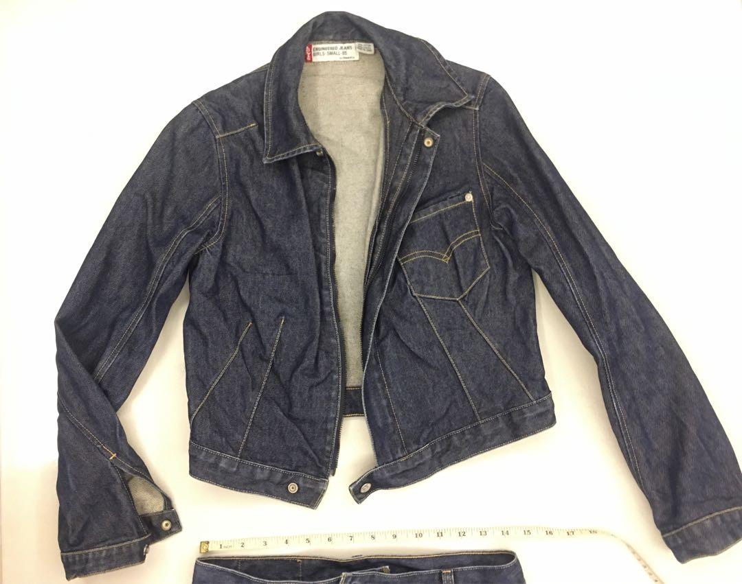 Levi s Engineered Jeans Jacket and Skirt