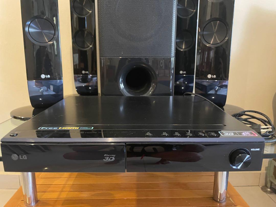 LG BluRay Home Theater with 3D Playback and Bass Blast (850w), Audio
