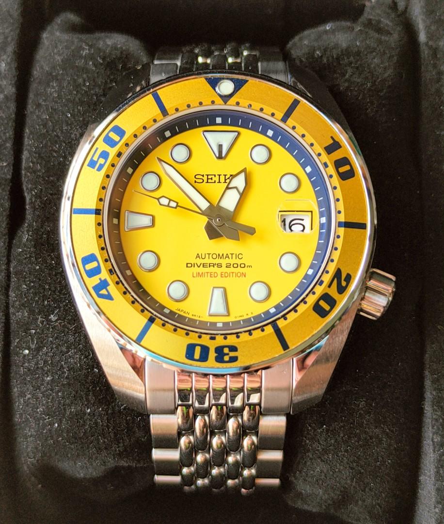 Seiko yellow sumo top limited edition