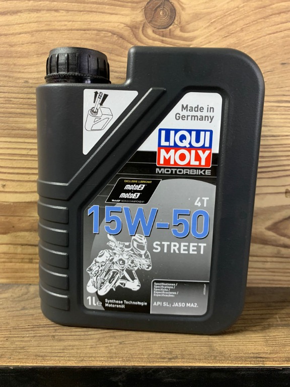 LIQUI MOLY STREET 15W50, Motorcycles, Motorcycle Accessories on Carousell