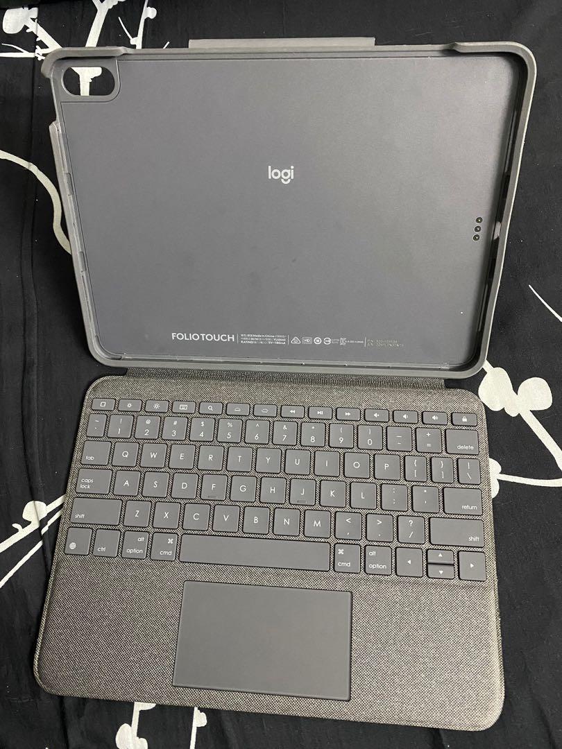Logitech Keyboard for Ipad Air 4th Gen Combo Touch Folio, Mobile Phones