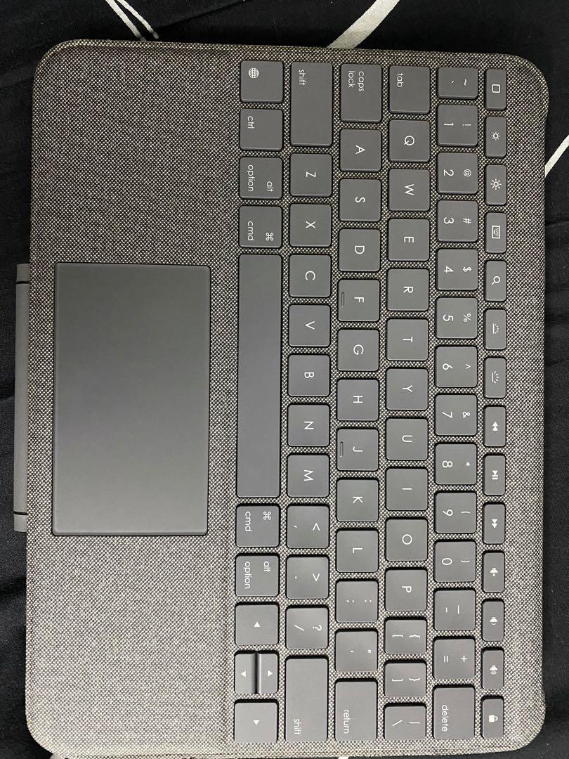 Logitech Keyboard for Ipad Air 4th Gen Combo Touch Folio, Mobile Phones