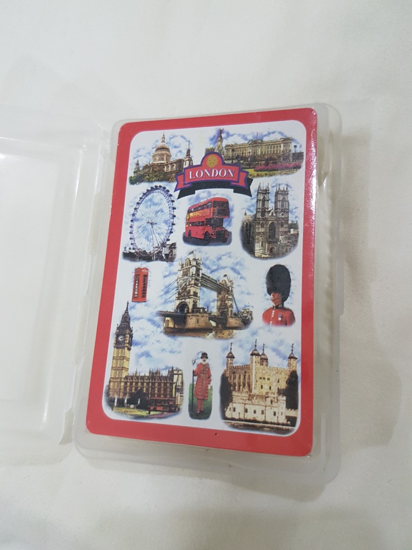 LONDON Playing Cards, Hobbies & Toys, Toys & Games on Carousell