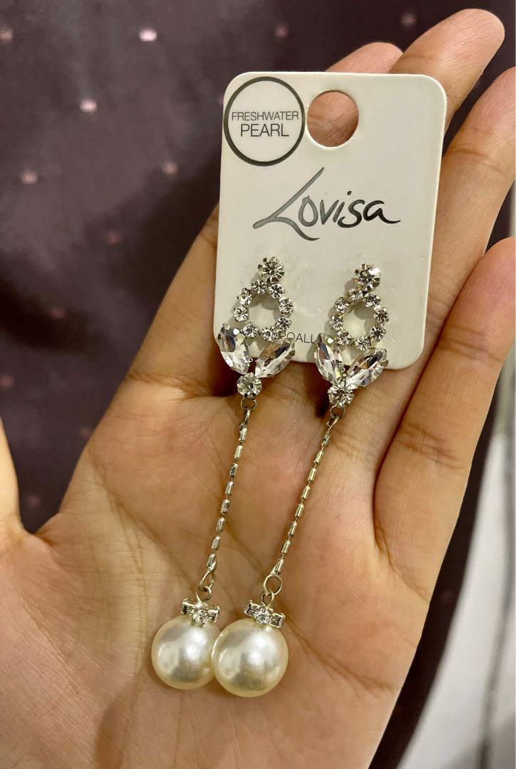 Min Order $15) LOVISA 3X PAIRS Pearl Stud Earrings for women FREE SHIPPING  - AliExpress