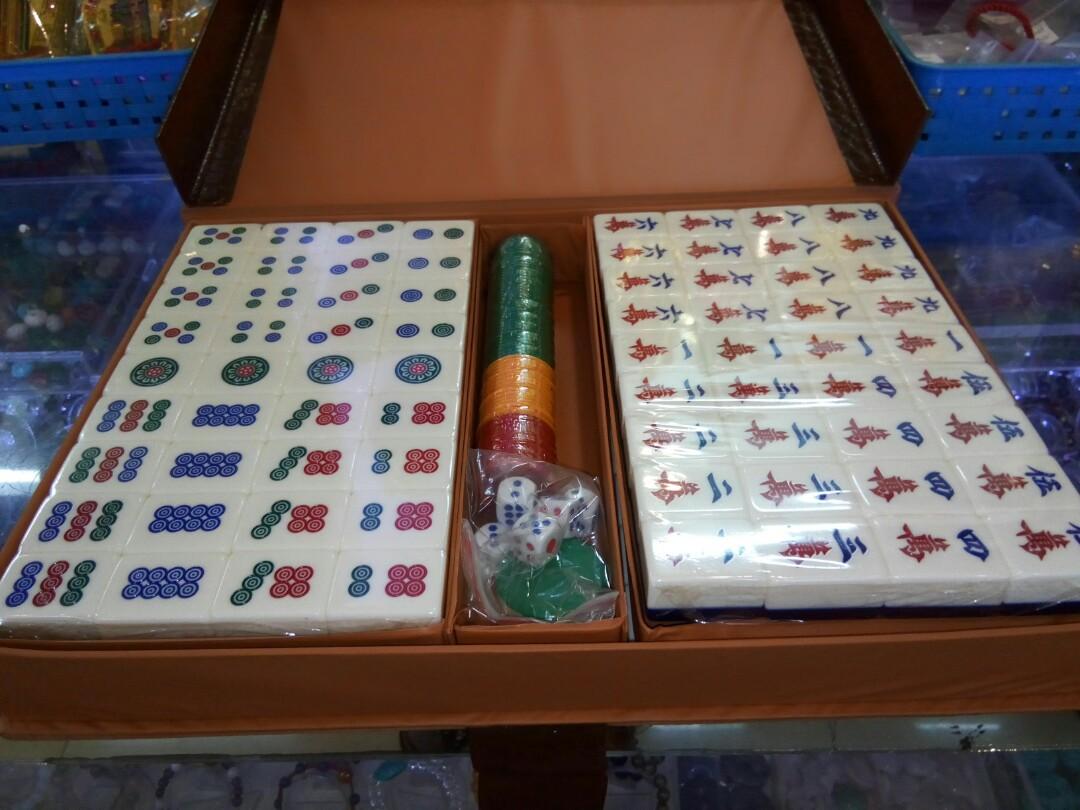 Mahjong table 34x34, Furniture & Home Living, Outdoor Furniture on