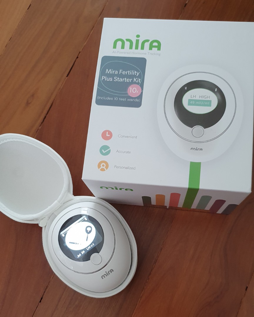 Mira Fertility Tracker with BNIB Fertility Plus wands, Health