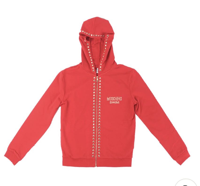Moschino studded sweatshirt online