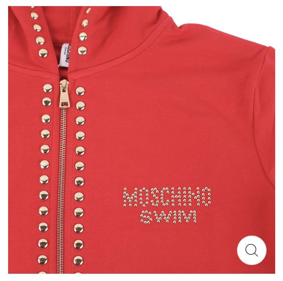 Moschino deals studded sweatshirt