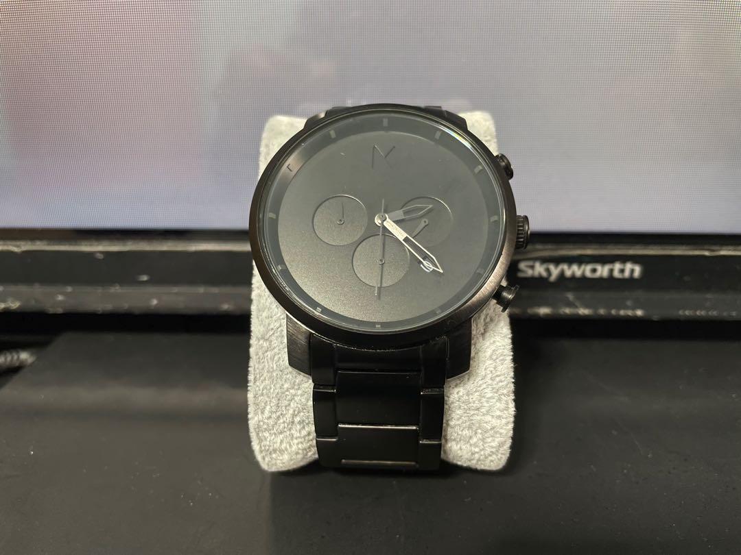 Mvmt chrono black link best sale