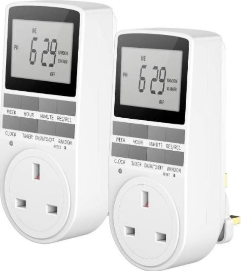 (NEW) EXPOWER Timer Plug Socket, Expower Digital Electrical Timer Plug ...