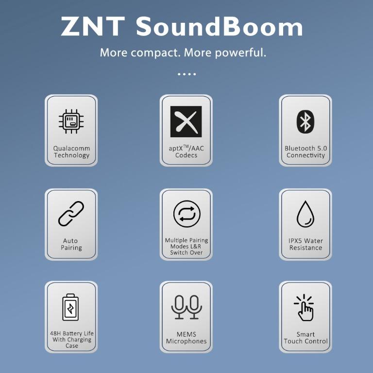 Znt soundboom manual deals