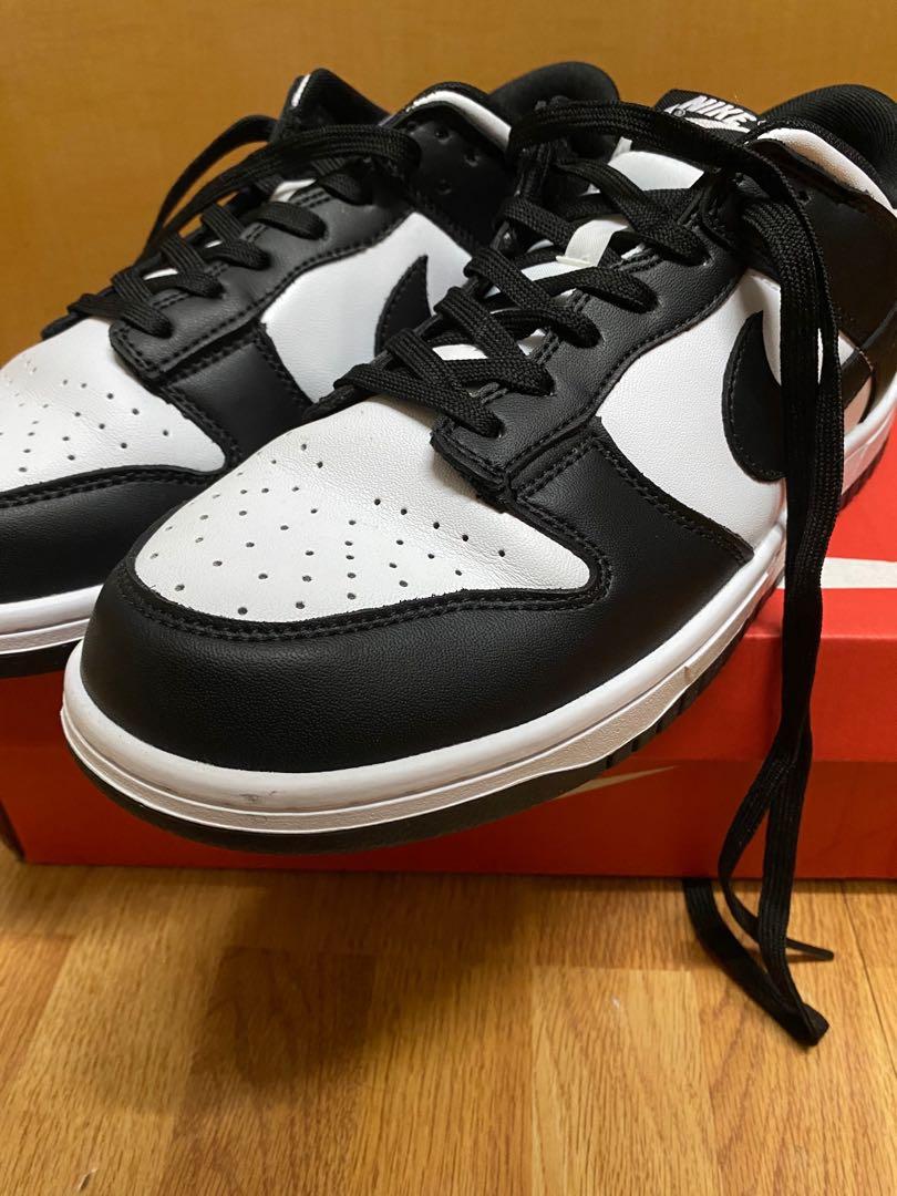 Nike Dunk Low Retro Black Panda DD1391-100 EUR 44碼, 男裝, 鞋, 波鞋- Carousell